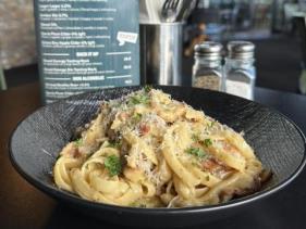 Fettucine Cabonara
